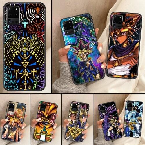 YuGiOh YU-GI-OH! Phone case For Samsung Galaxy Note 4 8 9 10 20 S8 S9 S10 S10E S20 Plus UITRA Ultra black soft cover tpu funda