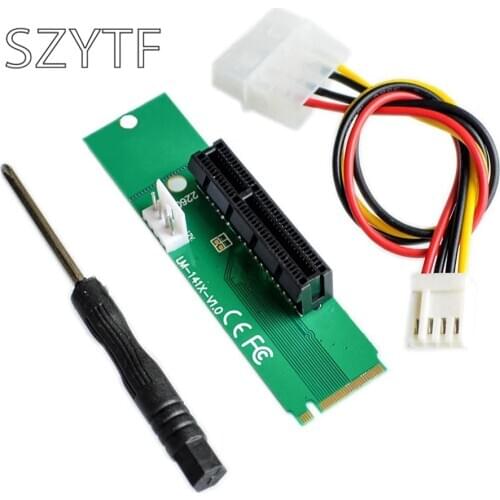 NGFF to PCI-E adapter card M.2 port to PCIE expansion card NGFF to PCI-E X4 slot adapter card