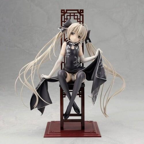 Alphamax SkyTube Silk Dress Yosuga no Sora Kasugano Sora PVC Action Figure Stand Anime Sexy Girl Figure Adult Collection Model