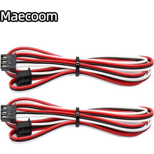 3D Printer Parts XH2.54 Cable Endstop Mechanical Limit Optical Switch Connection line 3pin XH2.54 1M Wire set accessories