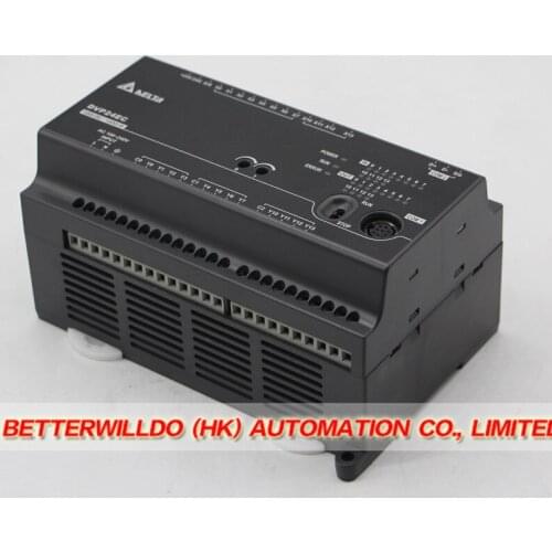 DVP24EC00R2 Original Brand New Delta PLC 100-240VAC DI12 DO12 relay output Standard 1 Year Warranty