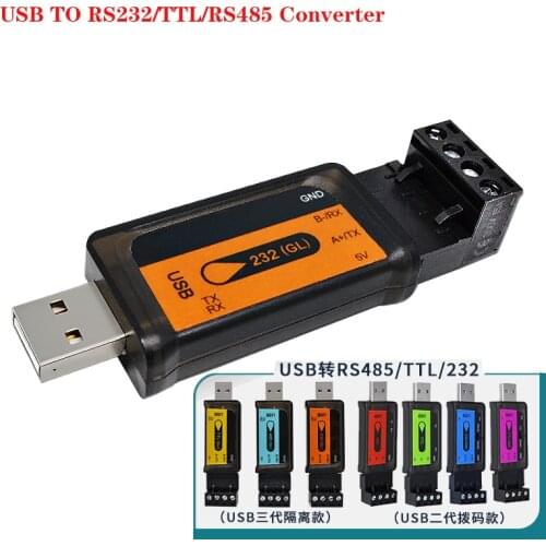 CH340 USB to RS232 TTL RS485 Isolated Serial Adapter Module Converter