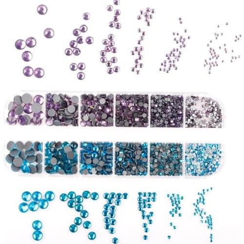 SS4-SS30 Glass Rhinestones Super Glitter Crystal Hot Rhinestone Set Flatback Crystal Strass Stones for Clothing Shoes Decoration
