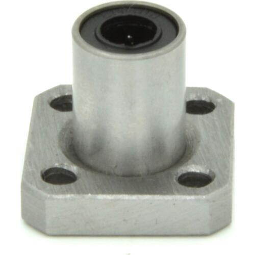 LMK6UU Square Flange Type Straight Line Linear Bearings Steel