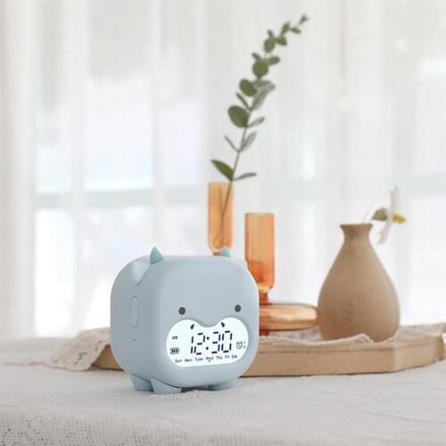 Cute Useful USB Powered Bedside Clock Convenient Digital Alarm Clock Wide Application for Kids Room