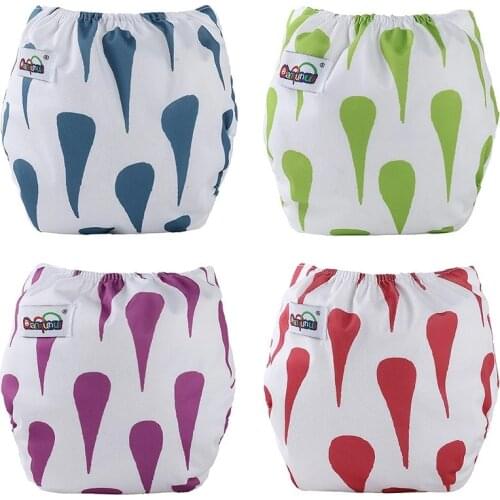 Baby Diapers Baby Cotton Reusable Training Pants Panties Infants Children Underwear Nappy Changing Diapers Fit 3-15kg Baby