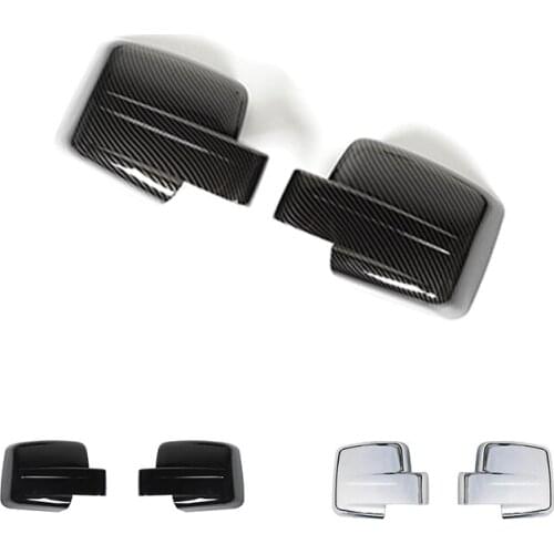 Car Side Rearview Mirror Cover Trim ABS for Dodge Nitro Jeep Liberty 2007 2008 2009 2010 2011 2012
