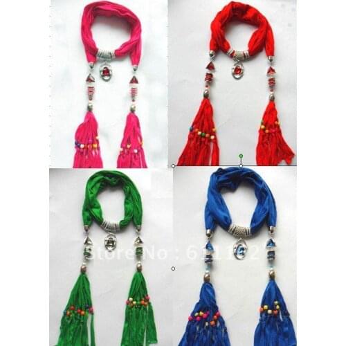 2018 NEW fashion pendant scarves womens necklace accessories scarves shawls novel scarves cotton scarvf