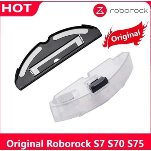 Original Roborock S7 Electrically Controlled Water Tank Mops Cloth Mount Dust Box Spare Parts Vacuum Cleaner Accessories