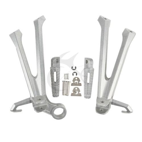 Motorcycle Rear Passenger Foot Pegs Footrest Bracket For Suzuki GSXR 600 750 2011-2018 2012