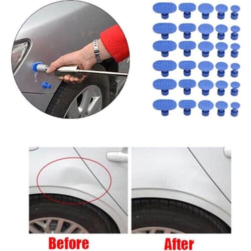 30pcs or 12pcs Plastic Gasket Automobile Sheet Metal Repair Gasket Dent Removal Gasket