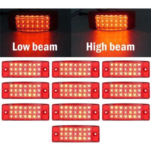 10PCS 20led Marker Truck LED Lights Car Trailer LED Lighting Trailer Light 12v LED Side Marker Lights For Trucks