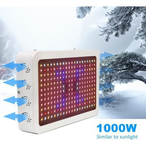 LED Indoor Grow Light 1000W 2000W Phyto Lamp For Plants True Full Spectrum Grow Tent Lamp Fitolampy Lights For Flowers Growing