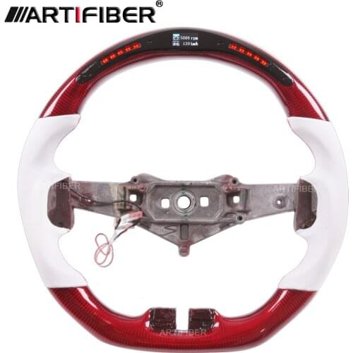 Carbon Fiber LED Steering Wheel for Jeep Wragnler Grand Cherokee Compass Patriot