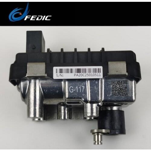 Turbo electronic actuator G-117 712120 6NW009420 GT1749V 724496 717384 709720 for Mercedes E G M S 400 CDI 184 Kw 191 Kw OM628