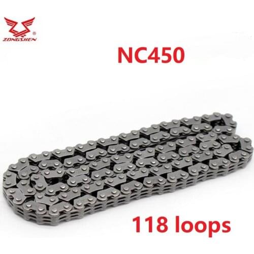 NC450 timing time chain 118loops zongshen 450cc engine RX3 zs250gy xmotos apollo mikilon KAYO BSE kayo t6 k6 M3