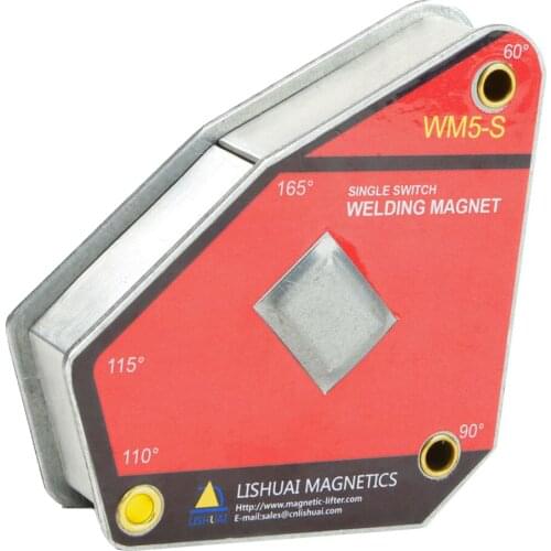 WM5-S Strong Magnetic Welding Holder Neodymium NdFeB Magnet For Corner Welding Arrow Weld Fixer Positioner Locator Tool 1 Pcs