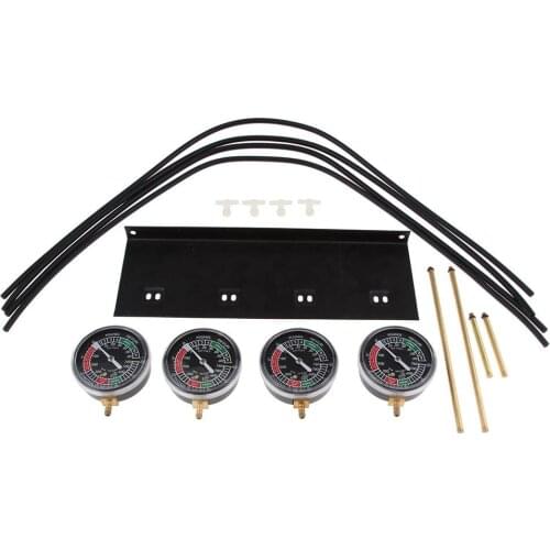 4-Carb Carburetor Vacuum Gauge Balancer Synchronizer Set for Auto Replacement Parts Carburador Sincronizadores