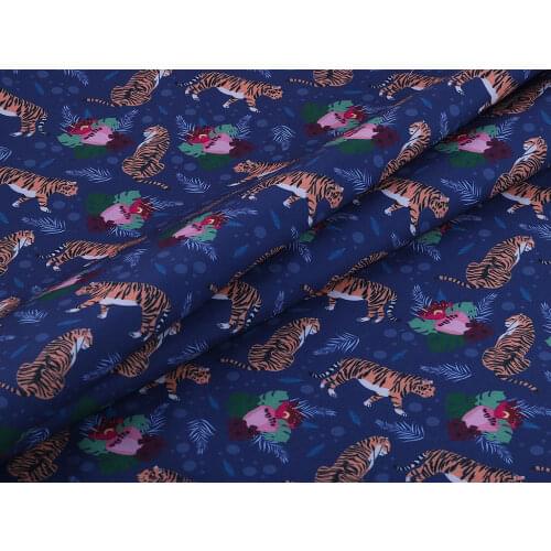 50*140Cm Cartoons Patroon Polyester Katoen Patchwor Gedrukt For A Tissue Kids Thuis Textiel For A Naaien Pop Jurk Gordijn