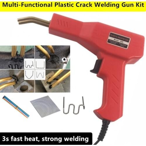 Car Bumper Crack Repair Machine Hot Stapler Plastic Welding Gun Bumper Fairing Automotive Body Plastic Welder Staple Repair Tool
