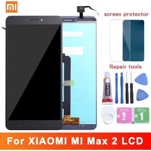 Display For XIAOMI Mi Max 2 LCD Touch Screen with Frame Replacement Screen for Xiaomi Mi Max 2 Display Max2 LCD