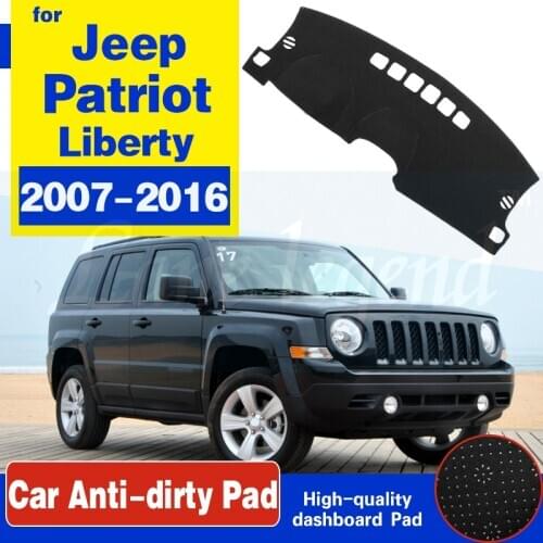 For Jeep Patriot 2007~2016 Liberty Anti-Slip Mat Dashboard Cover Pad Sunshade Dashmat Accessories 2008 2010 2011 2012 2013 2015