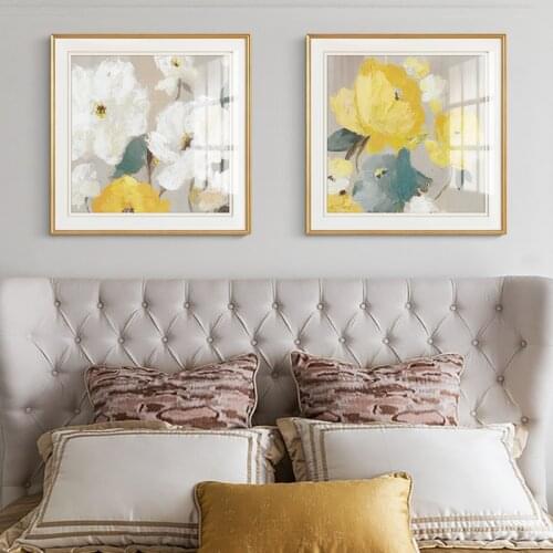 EECAMAIL Diamond Art Painting Full Diamond Embroidery Luxury Bedroom Mural French Restaurant Hanging Painting No Frame