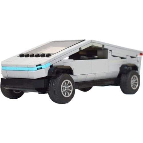 MOC Off-Road Racer Car of The Future Building Blocks Kit Racing Car Bricks Vehicle DIY Assemble Toys for Children Birthday Gifts