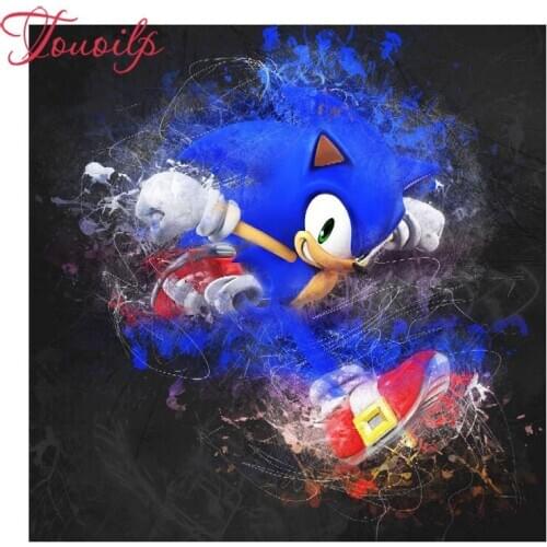 Touoilp square/round Abstract cartoon 5d diamond painting cross new Year diamond embroidery plastic crafts Full diamond painting