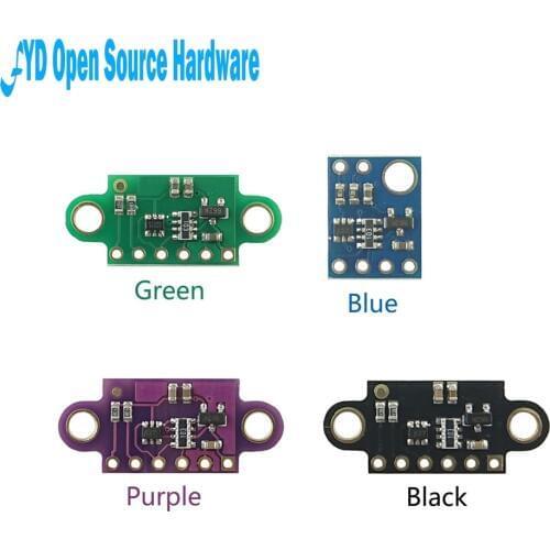 1pcs VL53L0X Time-of-Flight (ToF) Laser Ranging Sensor Breakout 940nm GY-VL53L0XV2 Laser Distance Module I2C IIC