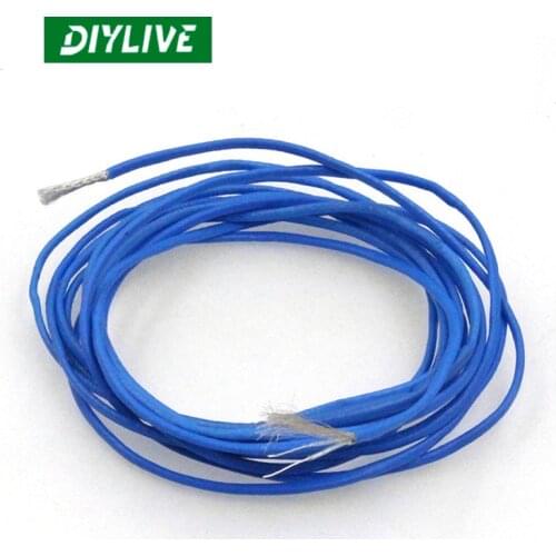 DIYLIVE Music Ribbon sterling silver 2 core with shielded wire Signal cable Audio cable Machine internal wire Fever wire