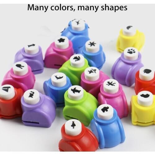 Mini Scrapbook Punches Handmade Cutter Card Craft Calico Printing DIY Flower Paper Craft Punch Hole Puncher Shape