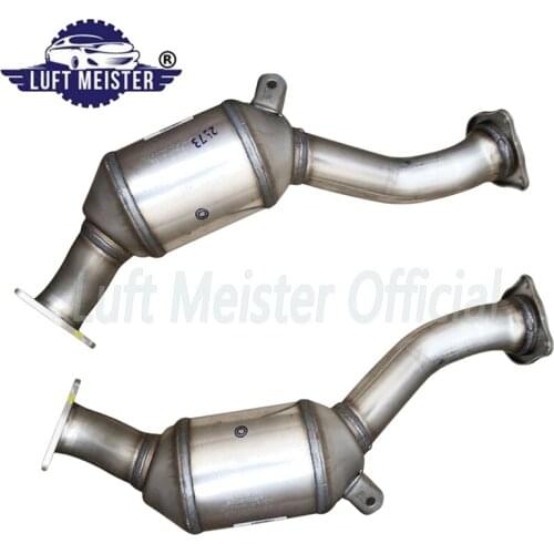 Pair Front Left Right Catalytic Converter for Porsche Cayenne 3.0T V6 2011-2014 958113021HX 95811302211 95811302171