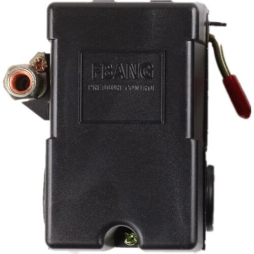 Compressor Switch Lefoo Quality Air Compressor Pressure Switch Control 95-125 PSI 4 Port