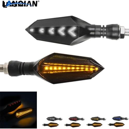 Motorcycle Turn Signals Waterproof LED Light For Kawasaki KX KLX KDX 65 85 100 125 150 250 450 F R S SR D-TRACKER Accessories