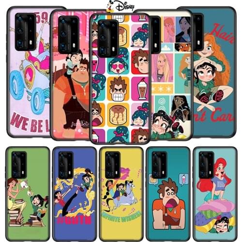 Silicone Cover Disney Wreck-It Ralph For Huawei P40 P30 P20 P10 P9 P8 Pro Lite E Plus mini Pro 5G 2017 2019 Phone Case