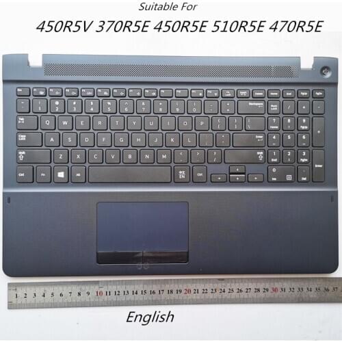 Palmrest Upper Cover Keyboard Housing Casing For Samsung 450R5V 370R5E 450R5E 510R5E 470R5E