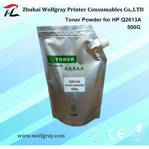 YI LE CAI compatible 500g/bag refill toner powder Q2613A 2613A Q2613 2613 for HP LaserJet 1300/1300n