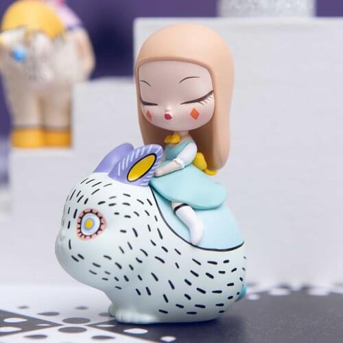 Kemelife Action figure collectible Toy Blind Box Suprise Dark Dream Fairy of Tale Night Series Artist Gifts
