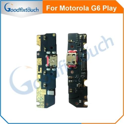 For Motorola G6 Play USB Charger Charging Port Dock Connector Module USB Flex Cable USB Charging For Moto G6 Play Replacement