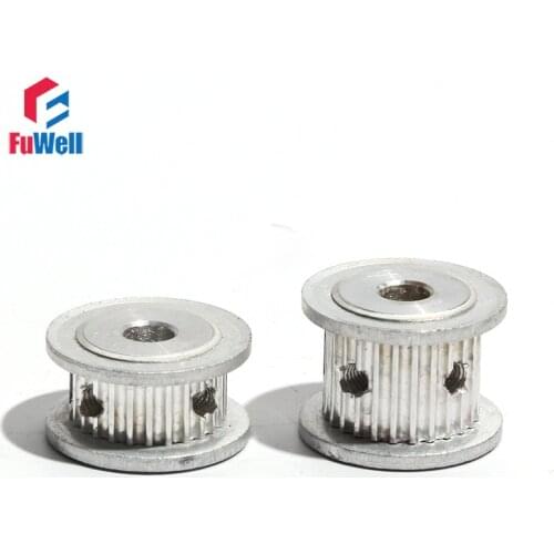 2GT-25T Timing Pulley 5/6mm Bore GT2 25Teeth Transmission Belt Pulley 7mm/11mm Belt Width Toothed Pulley