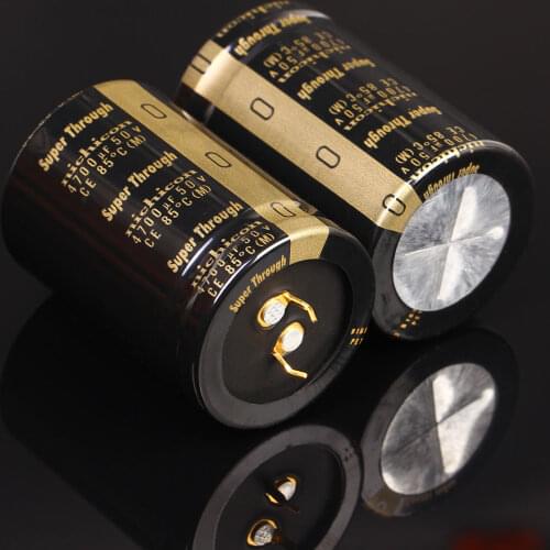 2PCS NICHICON KG Super Through 50V4700UF 35x50mm Type III 4700UF 50V audio amplifier filtering 4700UF/50V Golden feet 4700U