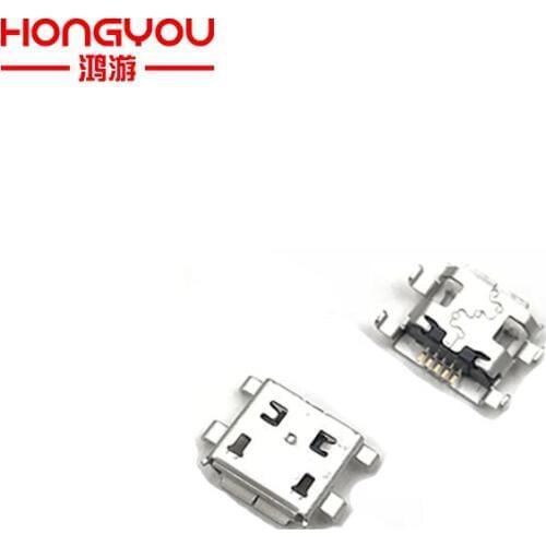 300pcs 5pin 5 pin Mini Micro USB Jack Connector Tail Charging port charger socket plug dock female