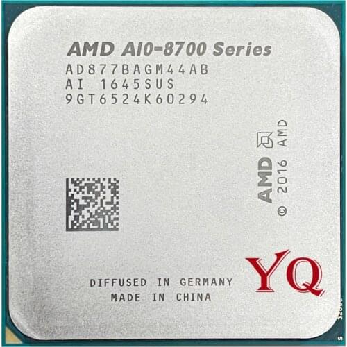 AMD PRO A10-8770 A10 8770 3.5 GHz 65W Quad-Core CPU Processor AD877BAGM44AB Socket AM4