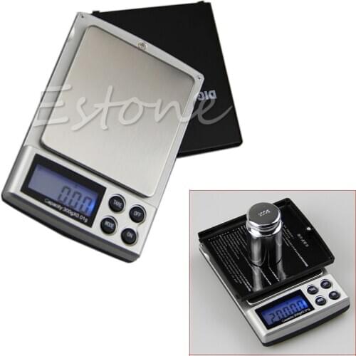 1000g /0.1g Waage Digital LCD Pocket Jewelry Gold Gram Balance Weight Mini Scale 62KD