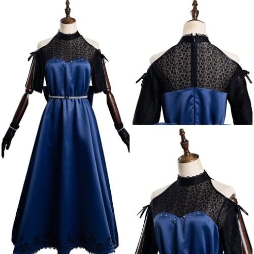 Anime Umamusume Pretty Derby Cosplay Rice Shower Dress Costume Halloween Carnival Party Dress Outfits