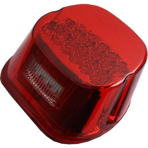 Red LED Tail Brake Light for Harley Sportster XL Dyna Glide FXD Touring 99-03