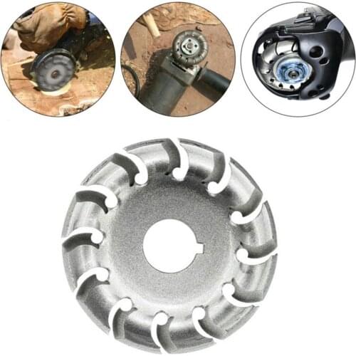 Newly 2Pcs Carbide Wood Sanding Shaping Carving Disc For Angle Grinder Grind Wheel Bore Shaping Sanding Carving Rotary Tool