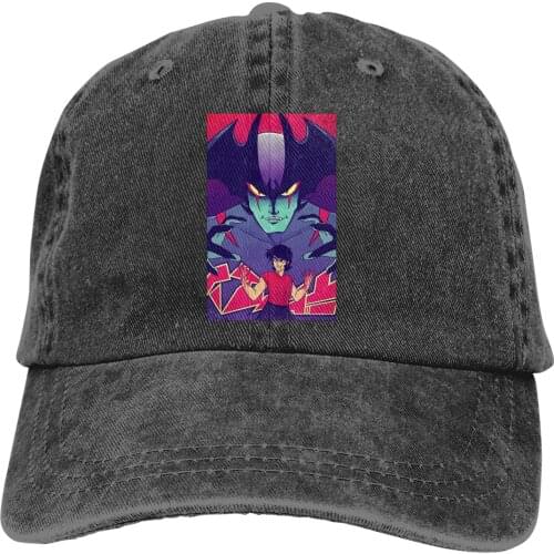Adjustable Solid Color Baseball Cap Akira Fudo Washed Cotton devilman crybaby Dark Anime Akira Sports Woman Hat