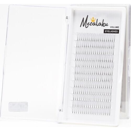 12lines Premade Russian Volume Fans 2d/3d/4d/5d/6d Eyelashes Long Stem Lash Pre made Eyelash Extensions Supplies